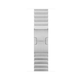 Apple Watch Series 2 (42 mm) Paslanmaz Çelik Kasa ve Baklalı Model Bilezik Akıllı Saat