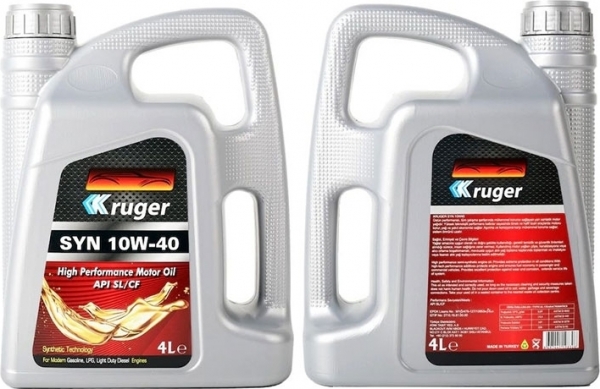 Kruger SYN 10W-40 Motor Yağı (4 litre)