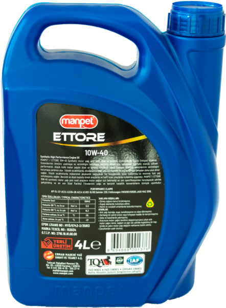 Manpet Emxoil Ettore 10W-40 SL-CF Motor Yağı (4 litre)