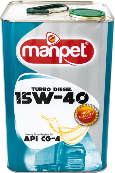 Manpet Turbo 15W-40 CG-4 Motor Yağı (9 litre)