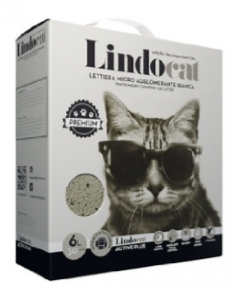 Lindo Cat Premium Active Karbonlu Bentonit 6 lt Kedi Kumu