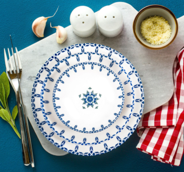 Güral Porselen Atina R1654 24 Parça Yemek Takımı