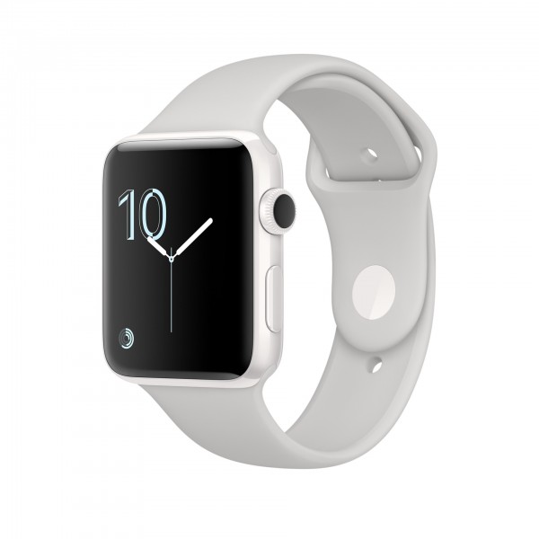 Apple Watch Edition Series 2 (38 mm) Beyaz Seramik Kasa ve Bulut Beyazı Spor Kordon Akıllı Saat
