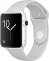 Apple Watch Edition Series 2 (42 mm) Beyaz Seramik Kasa ve Bulut Beyazı Spor Kordon resim