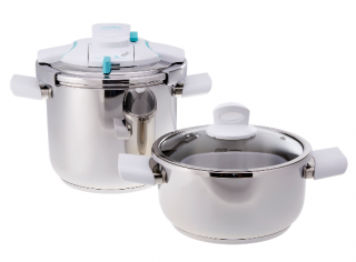 Cookplus Marifetli 7+4 Düdüklü Tencere