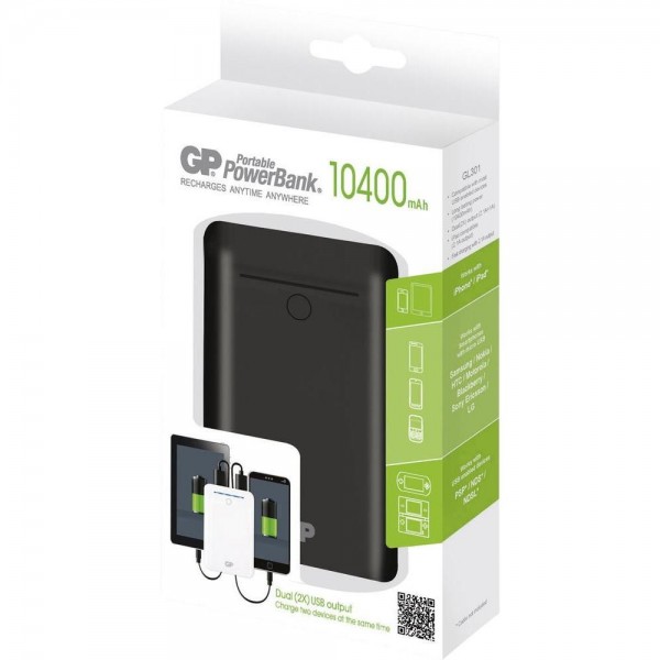 GP GL301 10400 mAh Powerbank