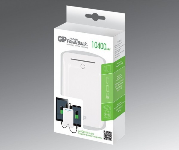 GP GL301 10400 mAh Powerbank