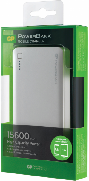 GP 3C15A 15600 mAh Powerbank