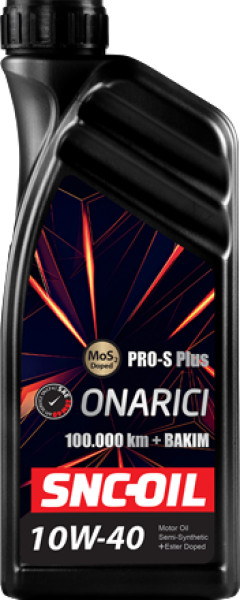 SNC-Oil Pro-S Plus 100.000 km + Bakım 10W-40 Motor Yağı (1 litre)