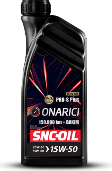 SNC-Oil Heavy Duty Pro-S Plus 150.000 km + Bakım 15W-50 Motor Yağı (1 litre)