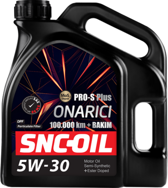 SNC-Oil Pro-S Plus 100.000 km + Bakım 5W-30 Motor Yağı (4 litre)