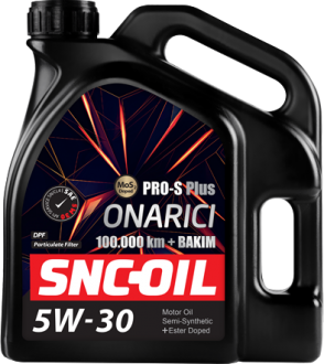 SNC-Oil Pro-S Plus 100.000 km + Bakım 5W-30 Motor Yağı