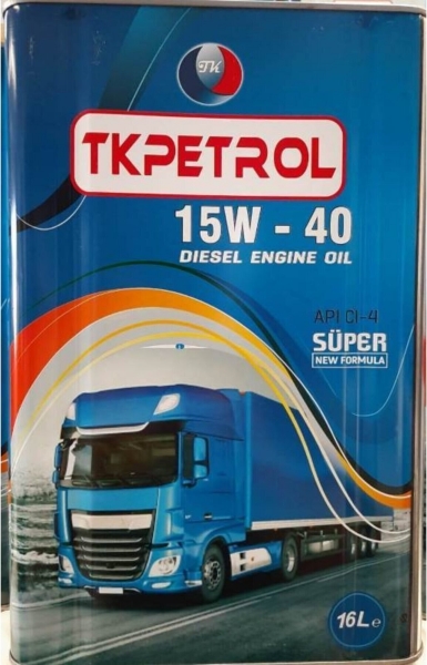 TK Petrol 15W-40 Motor Yağı (16 litre)
