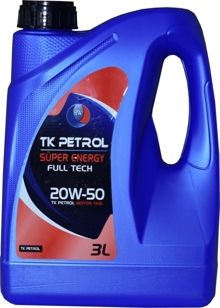 TK Petrol Super Energy 20W-50 Motor Yağı (3 litre)