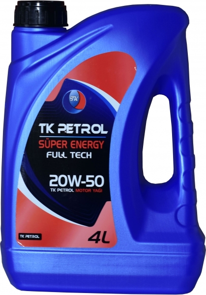 TK Petrol Super Energy 20W-50 Motor Yağı (4 litre)