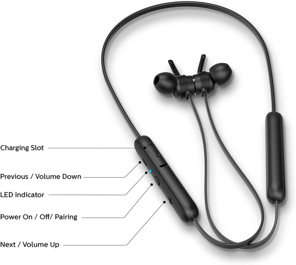 Philips TAE1205 Kablosuz Kulaklık