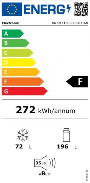 Electrolux KNT2LF18S Buzdolabı