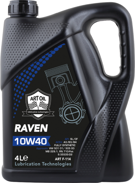 Art Oil Raven 10W-40 Motor Yağı (4 litre)