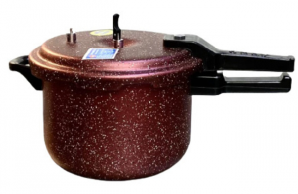 Özay Granit Bordo Düdüklü Tencere (5 Litre)