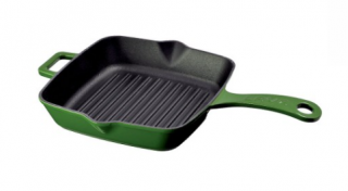 Lava Döküm Kare Metal Sap Izgara Tava 20 cm