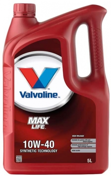 Valvoline MaxLife 10W-40 Motor Yağı (5 litre)