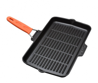 Lava Döküm Kare Izgara Tava 36 cm