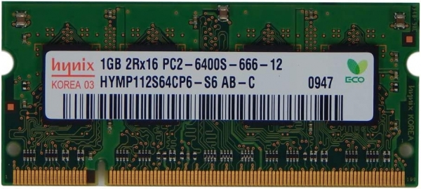SK Hynix HYMP112S64CP6-S6 1 GB 800 MT