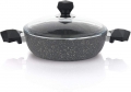 Schafer Wesen Granit Basık Tencere 24 cm resim