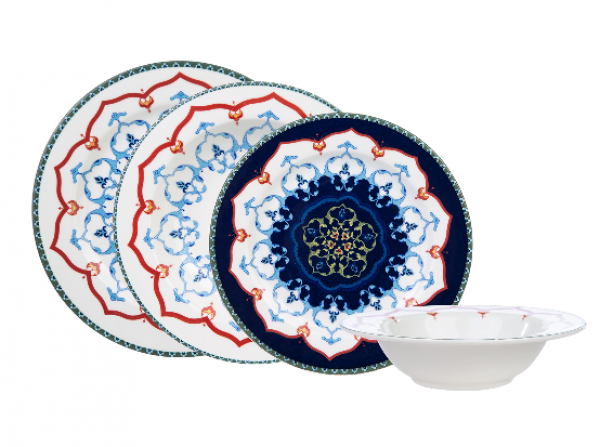 Emsan Rumi 24 Parça Yemek Takımı