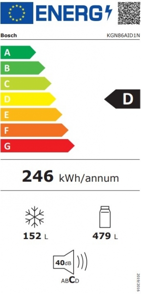 Bosch KGN86AID1N Buzdolabı