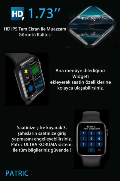 Patric 7 Plus Akıllı Saat