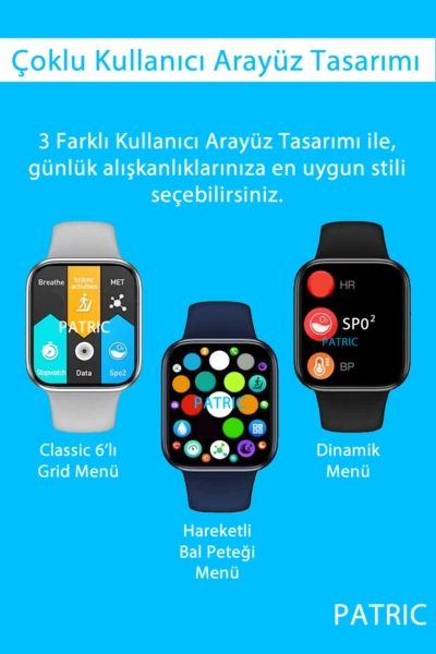 Patric 7 Plus Akıllı Saat