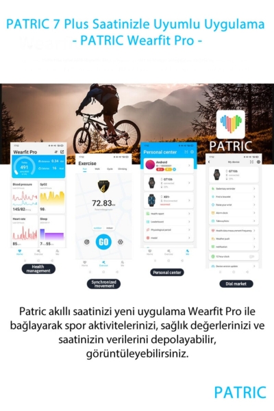 Patric 7 Plus Akıllı Saat
