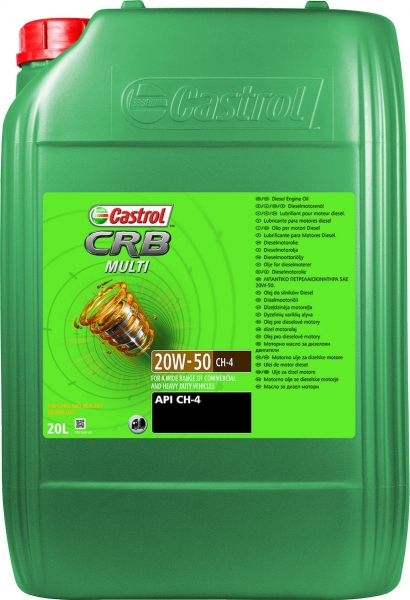 Castrol CRB Multi 20W-50 CF-4 Motor Yağı (20 litre)