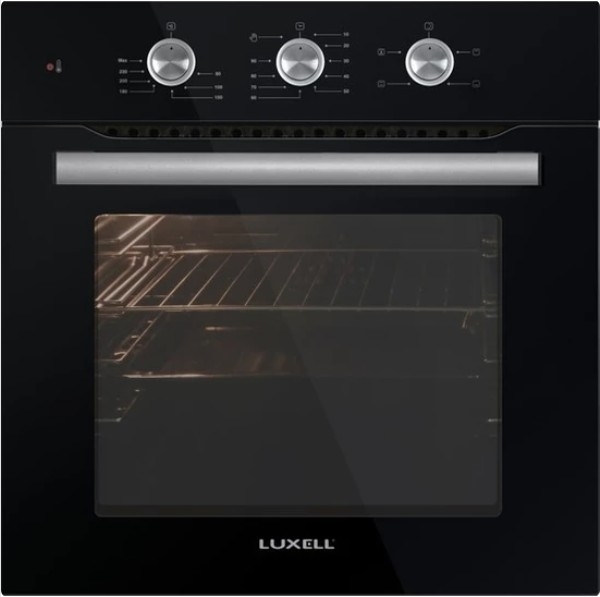 Luxell A6S-F3 DDT Siyah Ankastre Fırın