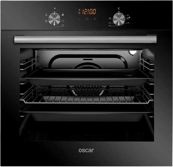 Oscar 8047 Siyah Ankastre Fırın