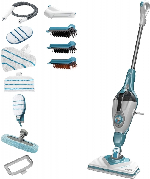 Black+Decker BHSM168DSM-QS Buharlı Mop