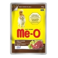 Me-O Pouch Parça Dana ve Kuzu Etli 80 gr resim