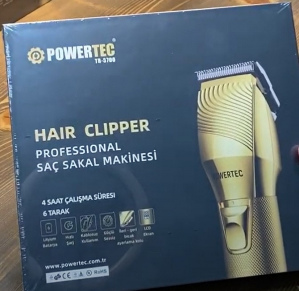 Powertec TR 5700 Sakal Kesme Makinesi