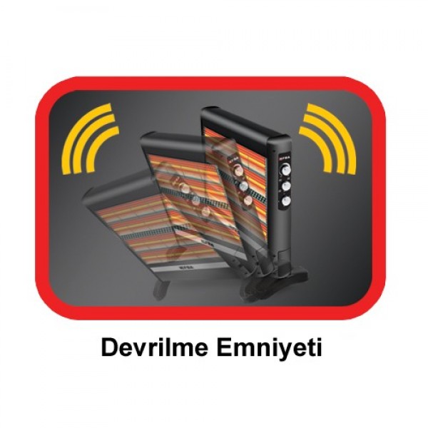 Efba 301 1000W Quartz Isıtıcı