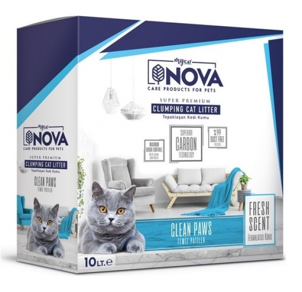MyCat Mycat Nova Clean Paws 10 lt Kedi Kumu