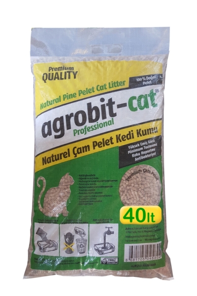 Agrobit Çam Peleti 40 kg Kedi Kumu