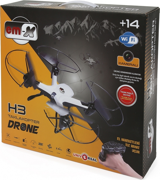 Em-X H3 Taklakopter Drone