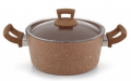 Hascevher Germanitium Granit Derin Tencere 14 cm Tencere ve Tava