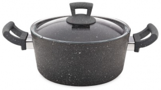Hascevher Germanitium Granit Derin Tencere 14 cm