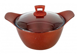 Hascevher Safir Granit Derin Tencere 26 cm