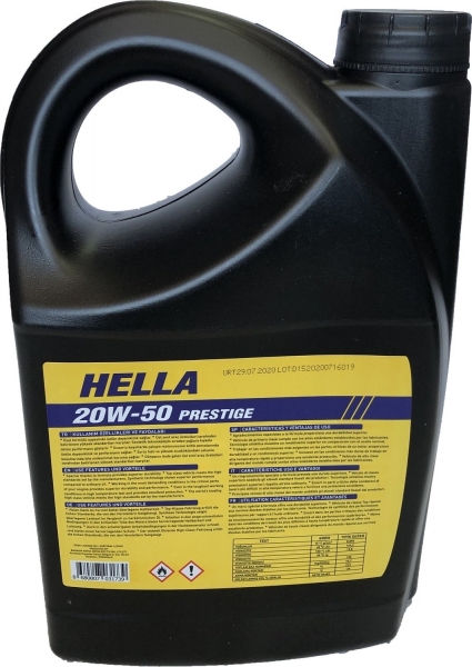 Hella Prestige 20W-50 Motor Yağı (4 litre)