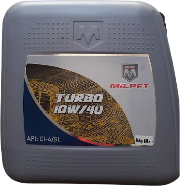 Milpet Turbo 10W-40 Motor Yağı (18 litre)
