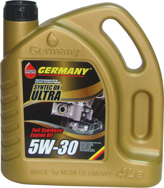 MSM Germany Syntec DX Ultra 5W-30 Motor Yağı (4 litre)