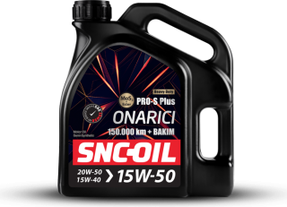 SNC-Oil Heavy Duty Pro-S Plus 150.000 km + Bakım 15W-50 Motor Yağı